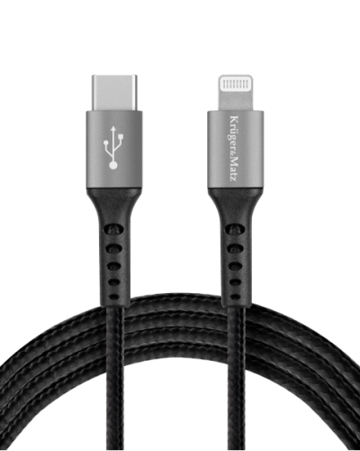 Kruger&Matz USB C - Lightning C94 MFi plug 1m