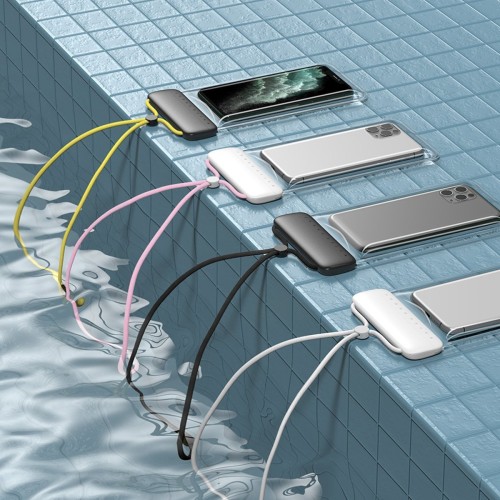 Baseus Let's Go Universal waterproof case for smartphones - white - Image 3